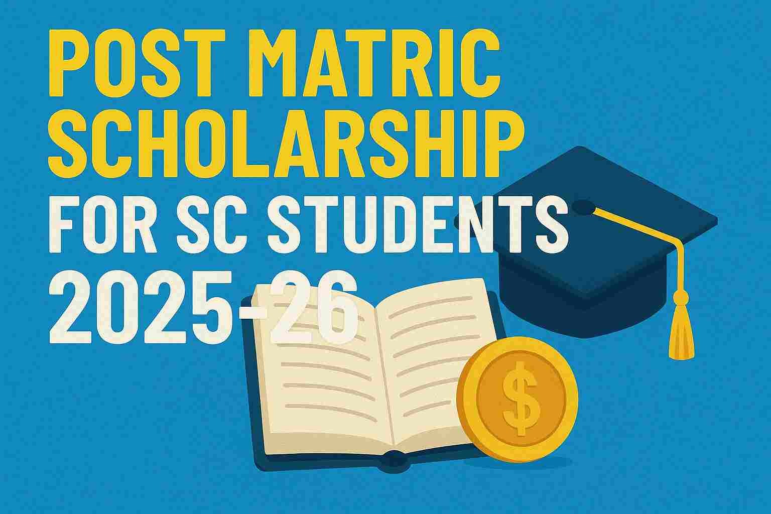 Read more about the article Post-Matric Scholarship for SC Students – 2025