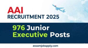 AAI Recruitment 2025 – 976 Junior Executive Posts