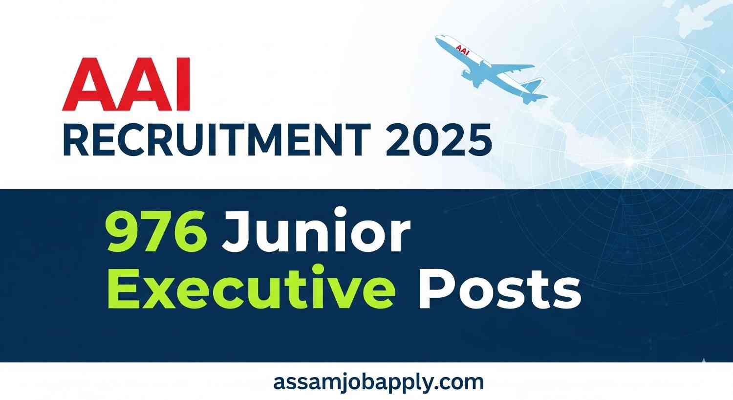 AAI Recruitment 2025 – 976 Junior Executive Posts