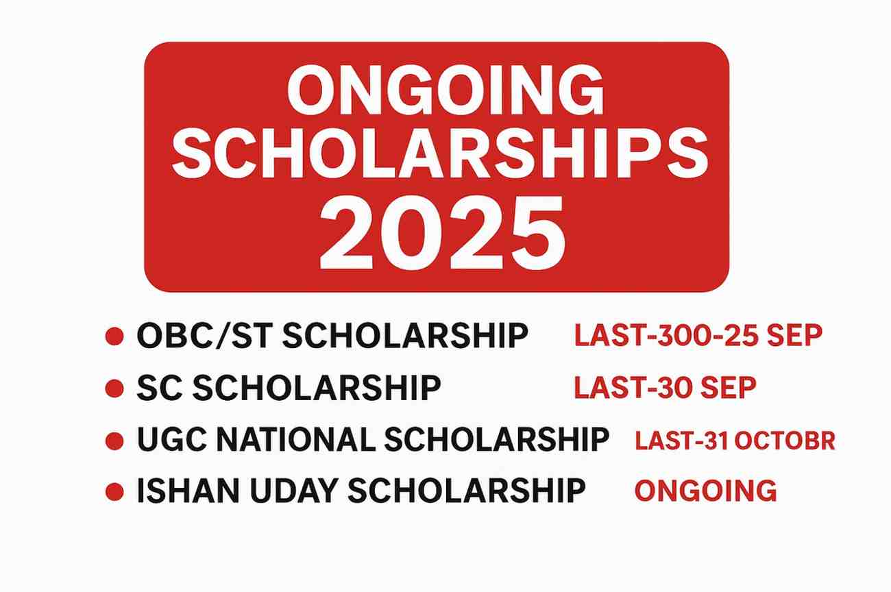 Read more about the article Ongoing Scholarships 2025 – Apply Now