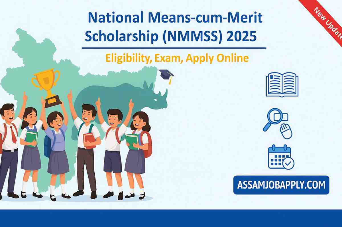 Read more about the article National Means-cum-Merit Scholarship (NMMSS) 2025 – Eligibility, Exam, Apply Online