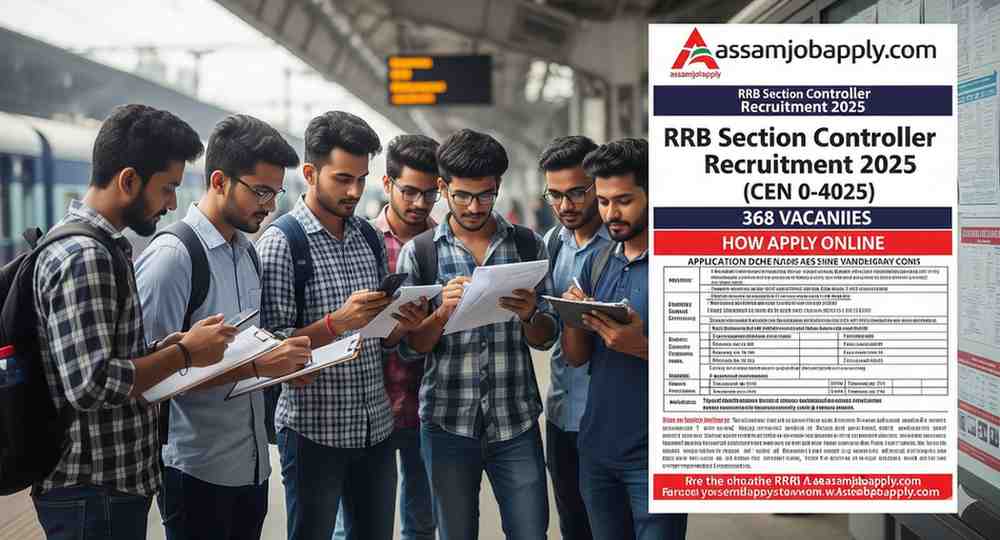 Read more about the article RRB Section Controller Recruitment 2025 – Apply Online for 368 Vacancies (CEN 04/2025)