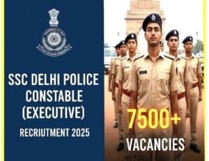 Delhi Police Constable Recruitment 2025