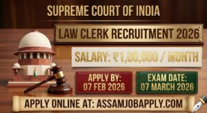 Supreme Court Law Clerk Recruitment 2026