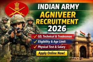 Indian Army Recruitment 2026 – Agniveer Online Apply