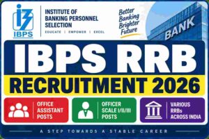 IBPS RRB Recruitment 2026 (CRP RRBs-XV) — 13,745 Posts
