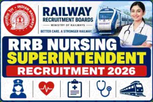 RRB Nursing Superintendent Recruitment 2026 – 365 Posts, Apply Online