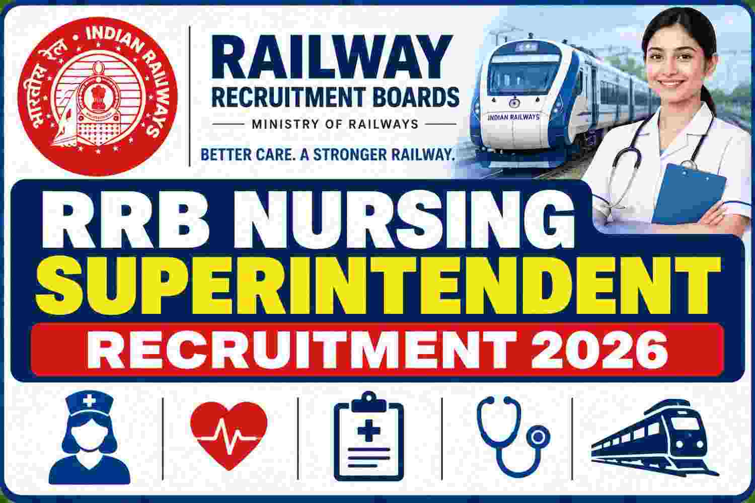You are currently viewing RRB Nursing Superintendent Recruitment 2026 – 365 Posts, Apply Online