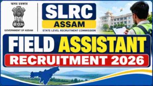 SLRC Assam Field Assistant (Statistics)/Enumerator Recruitment 2026 – 72 Posts